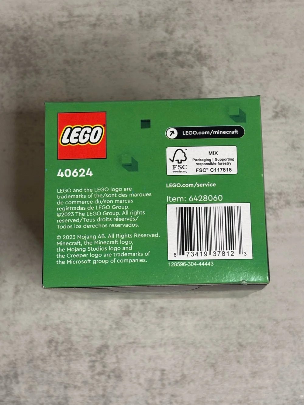 Lego BrickHeadz Minecraft Alex Set (#40624)